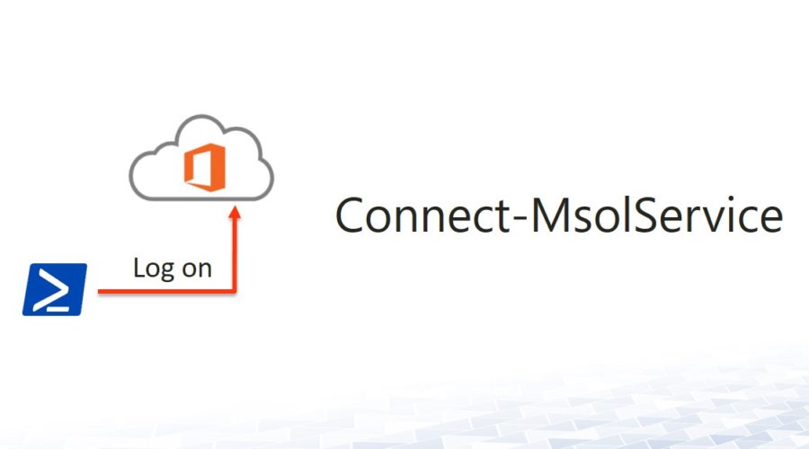 Connect-MsolService