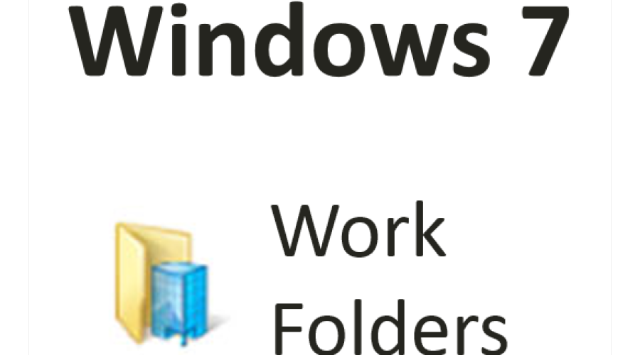 Work Folders in Windows 7