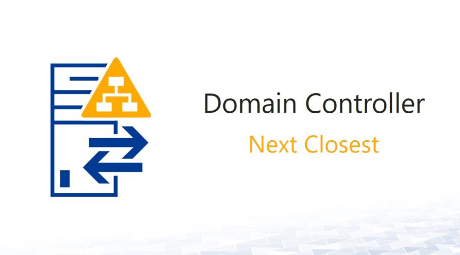 nächst gelegenen domain controller finden