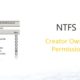 NTFS Berechtigung „Creator Owner / Ersteller und Besitzer“