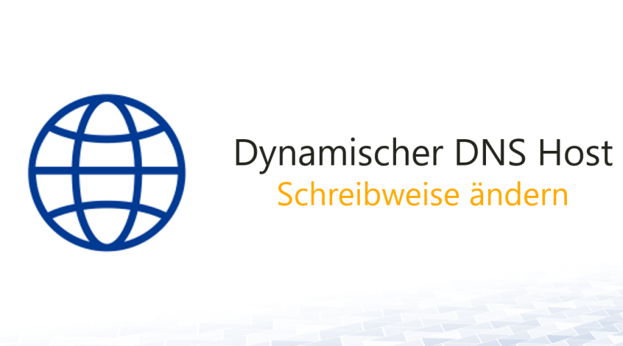 DNS-Host-name-aendern
