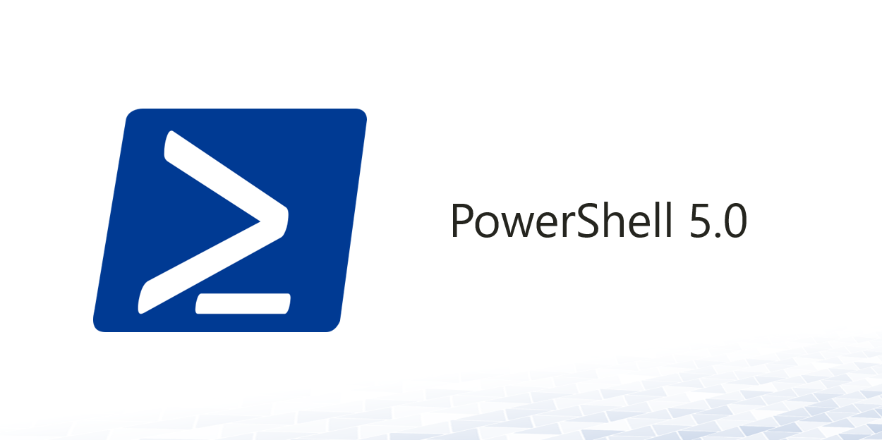 PowerShell 5.0