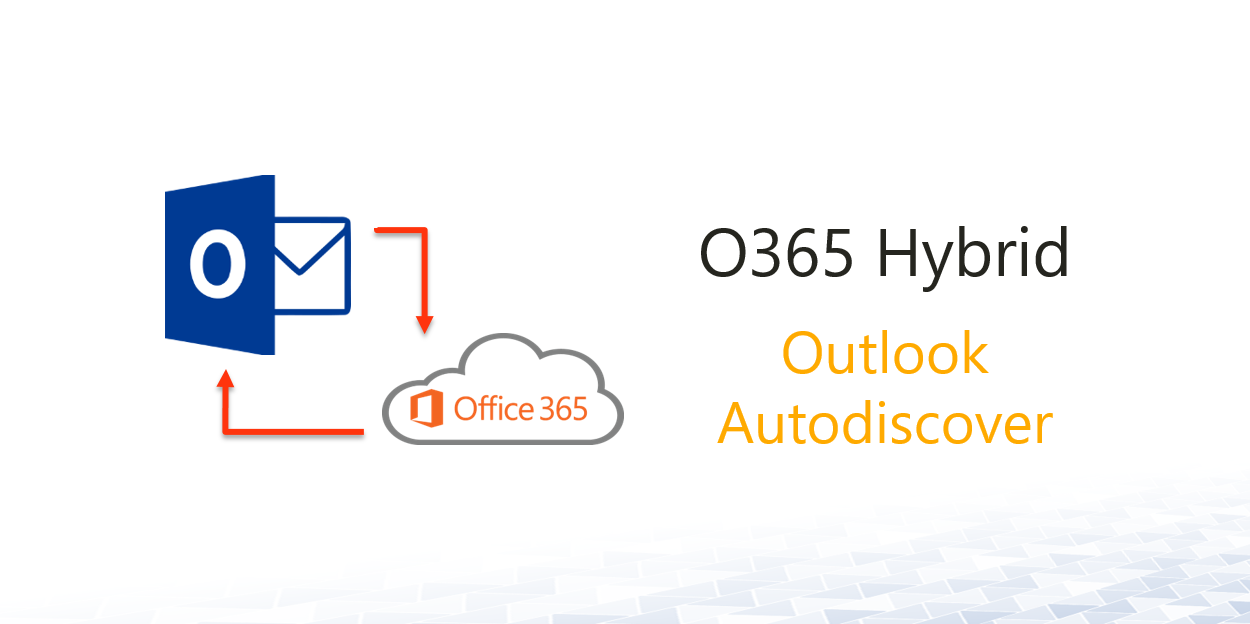 O365 Hybrid Outlook Autodiscover