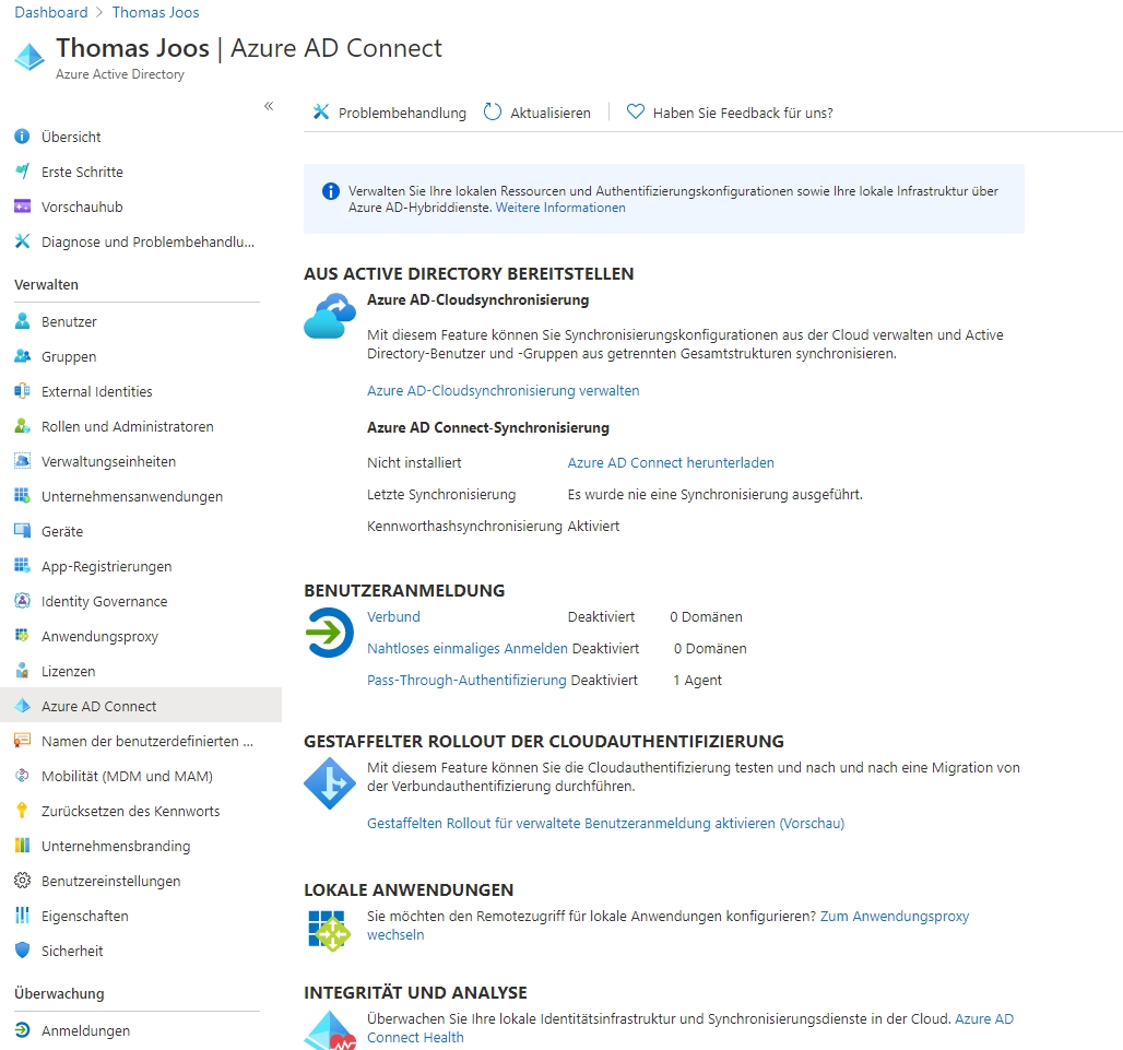 Azure AD Connect und Azure AD Connect Cloud Sync - AD FAQ.de