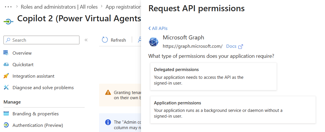Übersicht der API-Berechtigungen einer App-Registrierung Übersicht der API-Berechtigungen einer App-Registrierung in Microsoft Entra ID